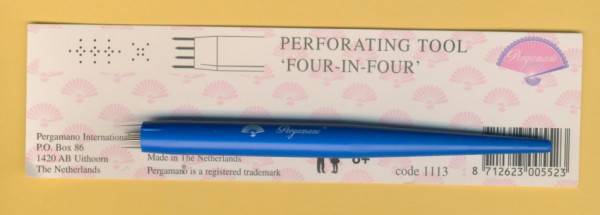 55231113 Pergamano Perforierstift Vier in Vier