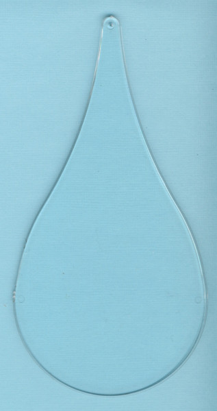 3920637 Acryl Trennscheibe Tropfen 18cm