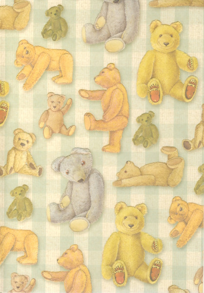 80066001 Fotokarton geprägt A4 Teddybär