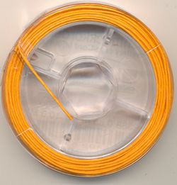 Schmuckkordel orange 0,8mm 10m