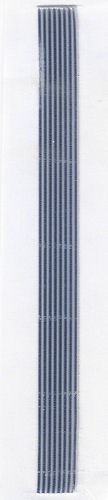 Wachs-Rundstreifen 200x2mm silber