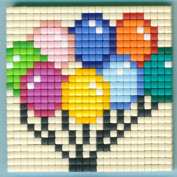 77618 Pixelhobby Klassik Set kleine Basisplatte Luftballons