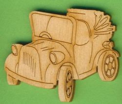 Holz-Deko Oldtimer 5cm