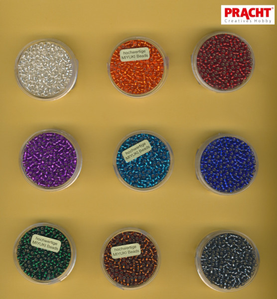 Pracht Miyuki Rocailles 2,5mm Silverlined