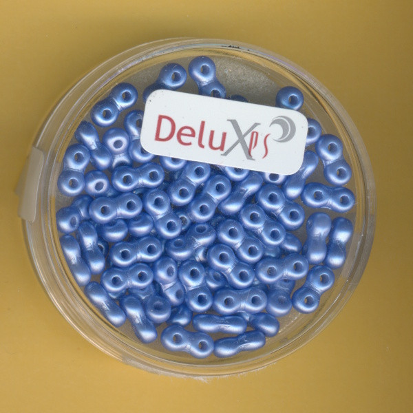9696-06174 Infinity Beads 3x6mm blau 5,5g