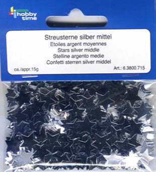 63800715 Streusterne 12mm silber 15g