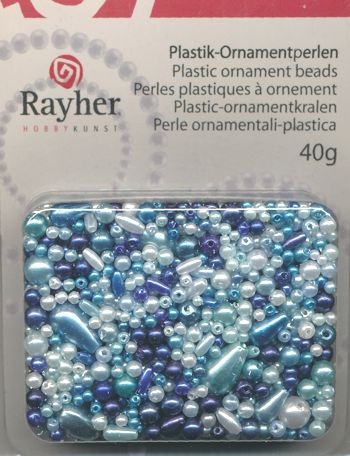 1609609_Plastik-Ornamentperlen-blau-40g