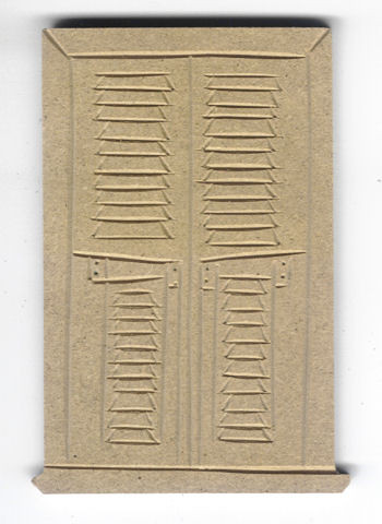 085160004 Holz Dekor Fensterladen 12,3x8,5cm