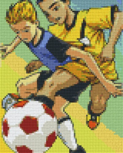 804278 Pixelhobby Klassik Set Fußball spielen