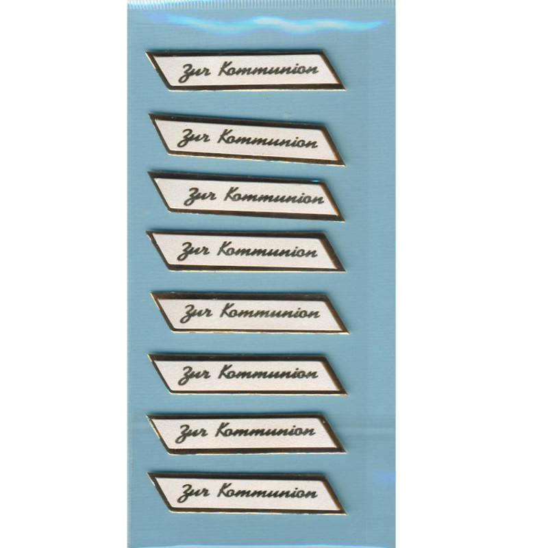 hf3453015 Creapop Sticker Zur Kommunion gold