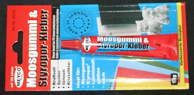 65755 Meyco Moosgummi und Styroporkleber 13g