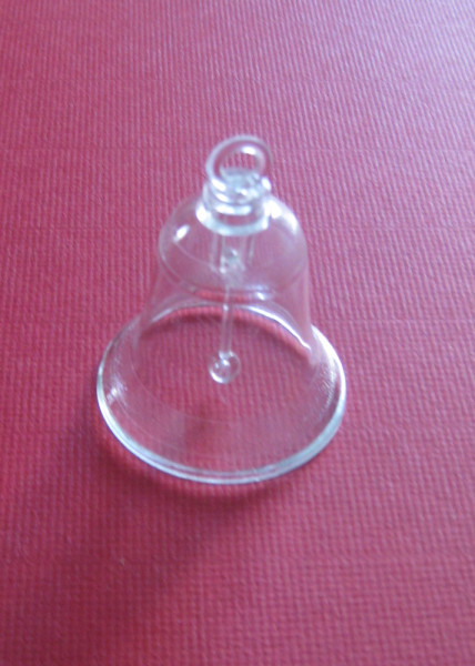 2239706 Acrylform Glocke mit Klöppel 5cm