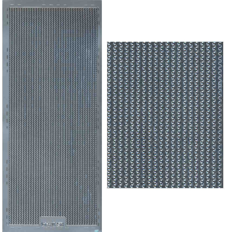pu457s Sticker Linien 29 silber