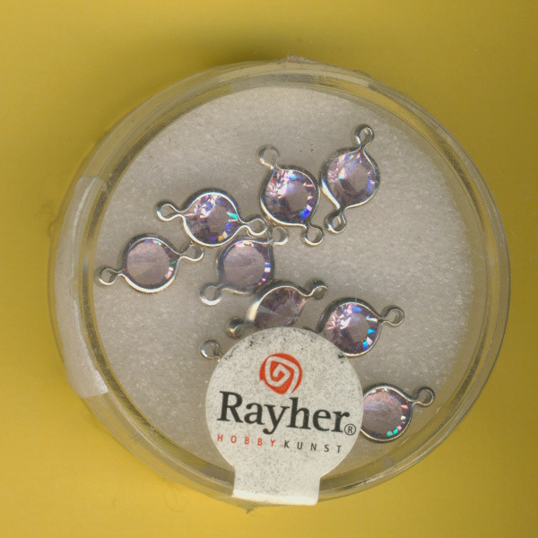 14295314 Swarovski Accessoires rund 11mm violett 9 Stück