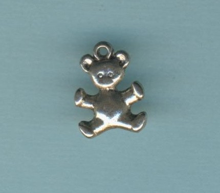 4832141_Metallanhänger-Teddybär-15x12mm-platin