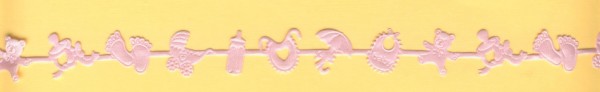 5158820 Satinband Babymotive 15mm rosa lfdm