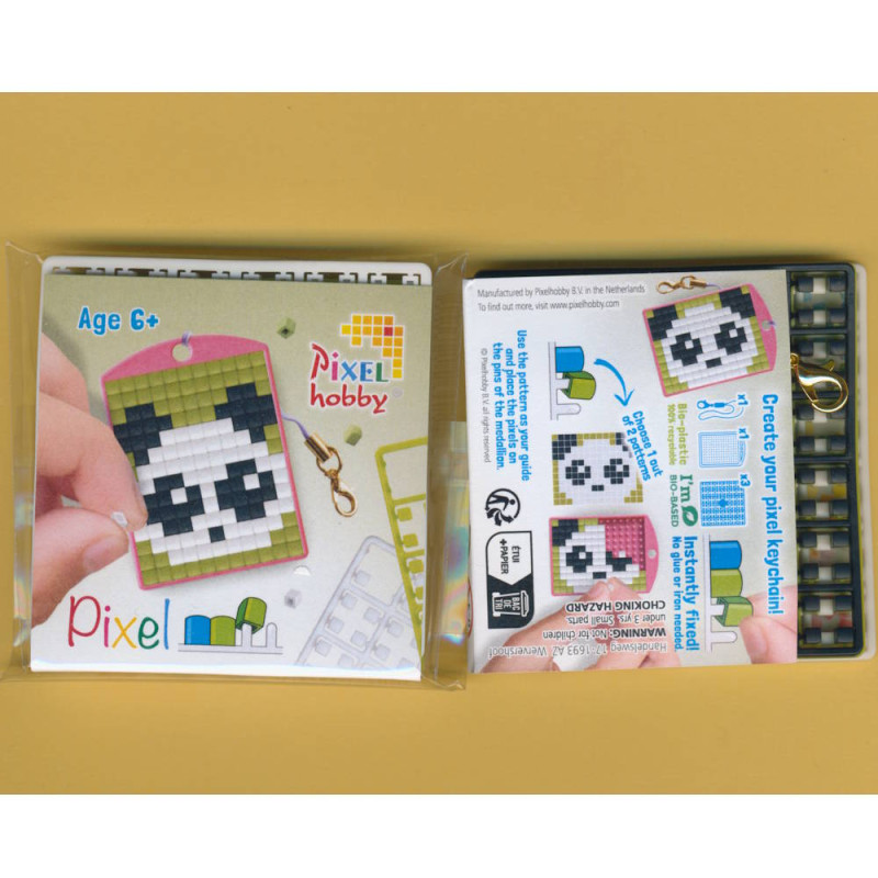 23101 Pixelhobby Medaillon Starterset Pandabär