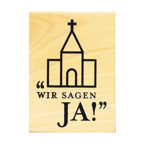 Stempel Wir sagen JA