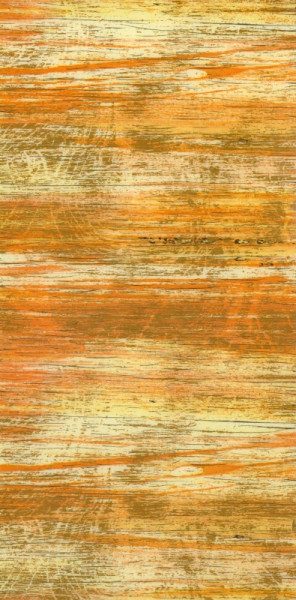 0969 Kerzen Wachsplatte gestreift orange-gold 200x100mm