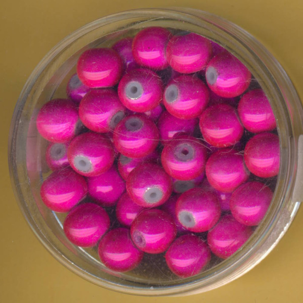 0733-06594 Miracle-Beads 6mm pink 40 Stück