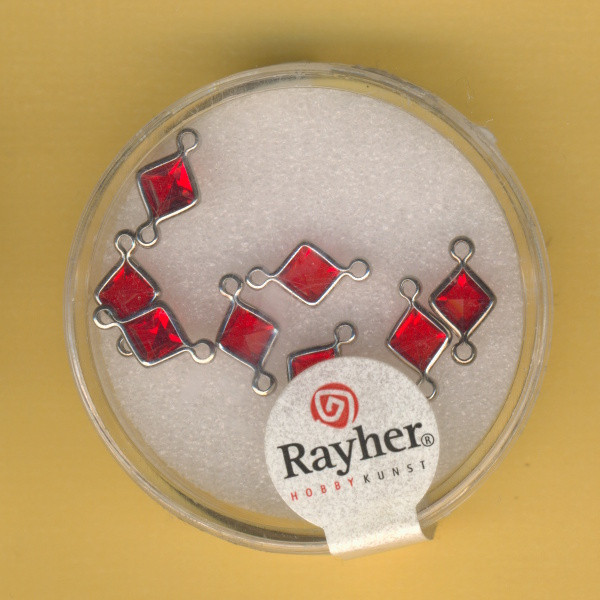 14296287 Swarovski Accessoires Raute 11mm rot 8 Stück