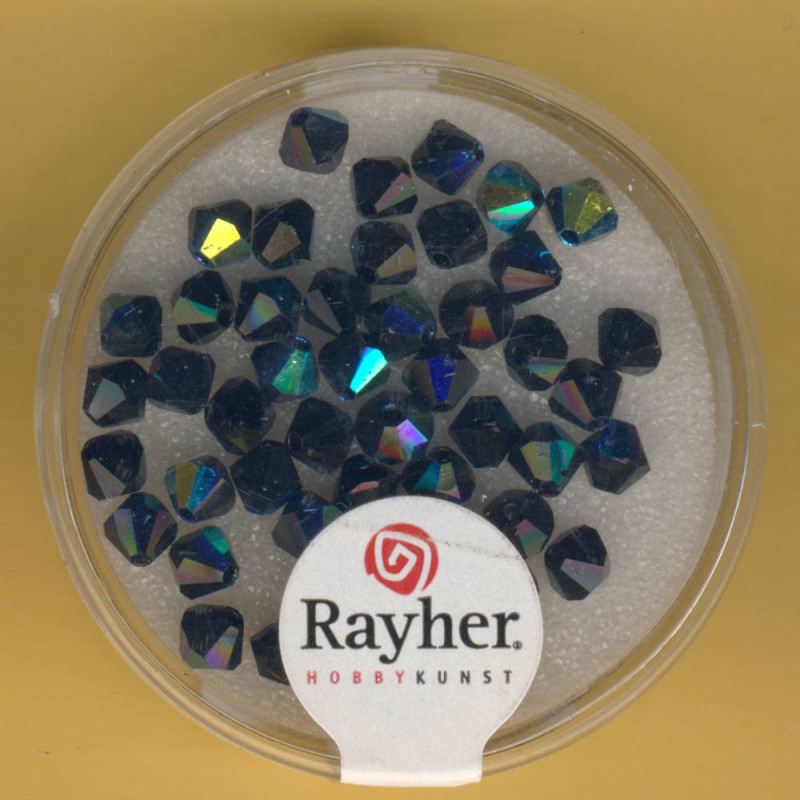 14210850 Brillant Schmuckschliffperlen 4mm gelüstert onyx 50 Stück
