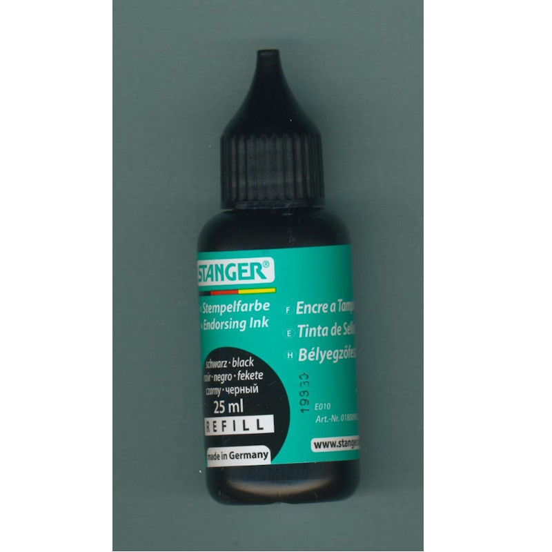 65470 Stanger Stempelfarbe schwarz 25ml