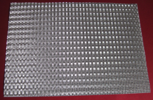 090202 Hologramm Papier selbstklebend silber A4
