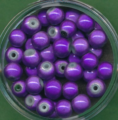 Miracle-Beads 6mm lila