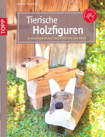 4038 Buch Tierische Holzfiguren