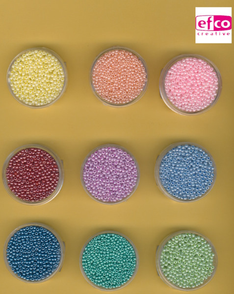 efco Rocailles Perlen 2,6mm opal