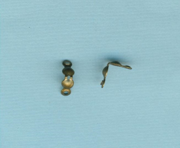 4145w Quetschkalotte 3mm antikgold
