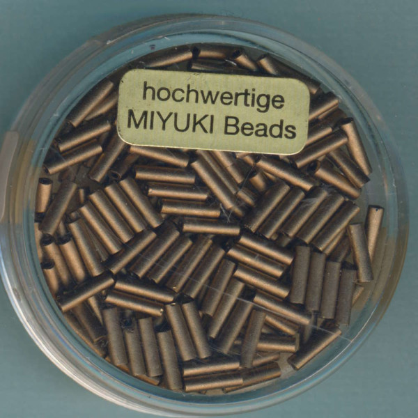 9661-204 Miyuki Stifte 6mm bronze 4g