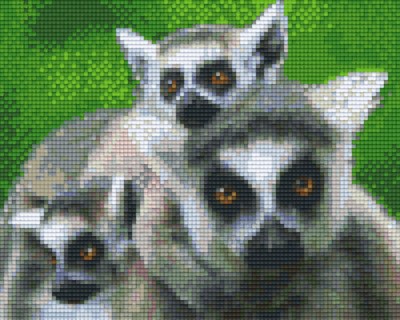 804435 Pixelhobby Klassik Set Affen Lemur