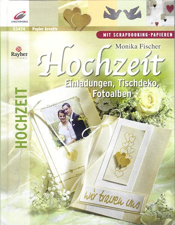 Buch Hochzeit Einladungen, Tischdeko, Fotoalben