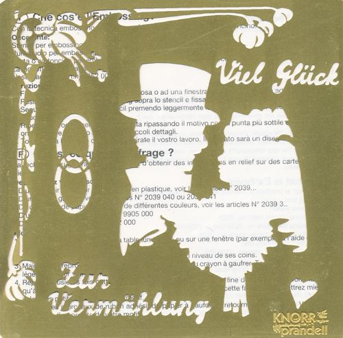 2039252 Embossingschablone Hochzeit 2
