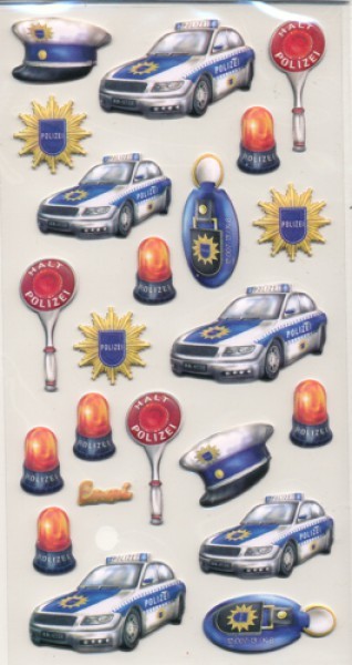 Creapop Sticker Polizei