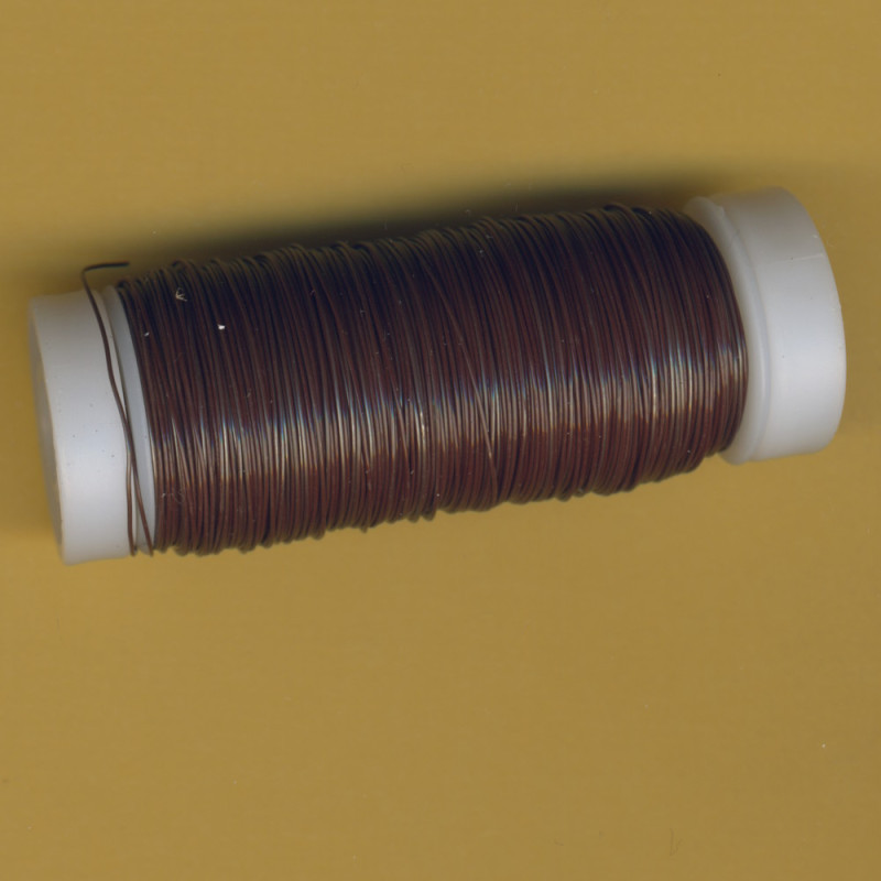 2225181 Bindedraht Eisen 0,35mm braun 50g