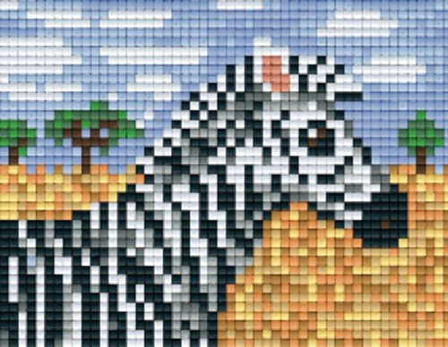 801358 Pixelhobby Klassik Set Zebra