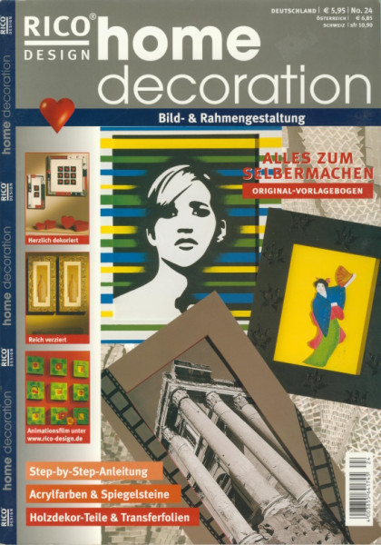 23224 Buch home decoration Bild- und Rahmengestaltung