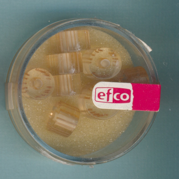 2115706 Glasperlen Style Walze 9x6mm creme beige 8 Stück