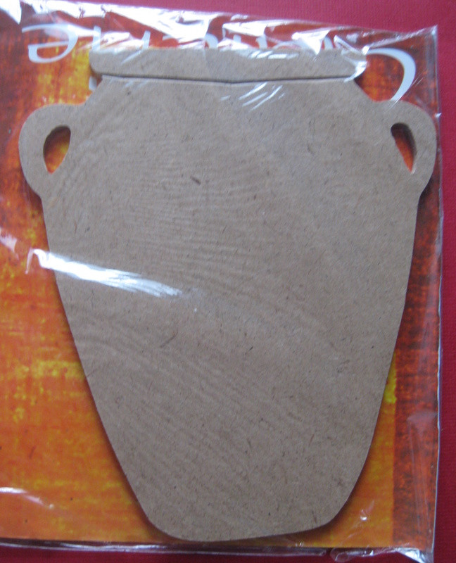076770000 Holz Dekor Oliventopf 19,1x16,6cm