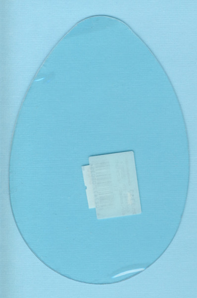 293214 Acryl Einlegescheibe Ei 14cm