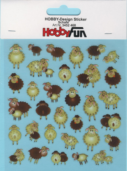3452468 Hobby Design Sticker Schafe