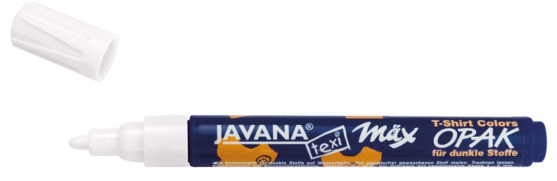 92760 Javana texi mäx Opak Stoffmalstift weiß