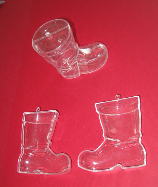 2239708 Acrylform Stiefel 10cm teilbar