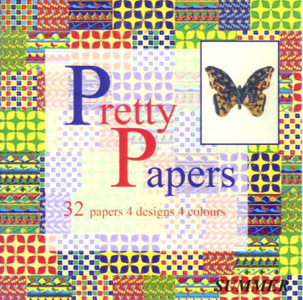 150584 Pretty Papers Summer Bastelpapier 15x15cm