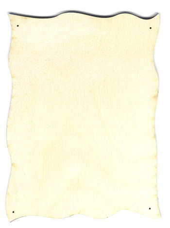 Holz-Deko Schild 13x17cm