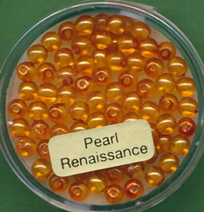 078004474 Crystal Renaissance Perlen 4mm hellorange 75 Stück