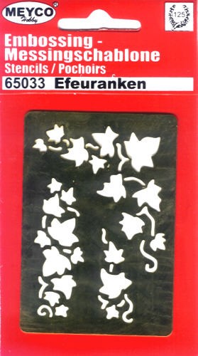 65033 Embossingschablone Efeuranken 6 x 8cm